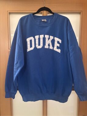 Duke Blue Crewneck Sweatshirt - Blue